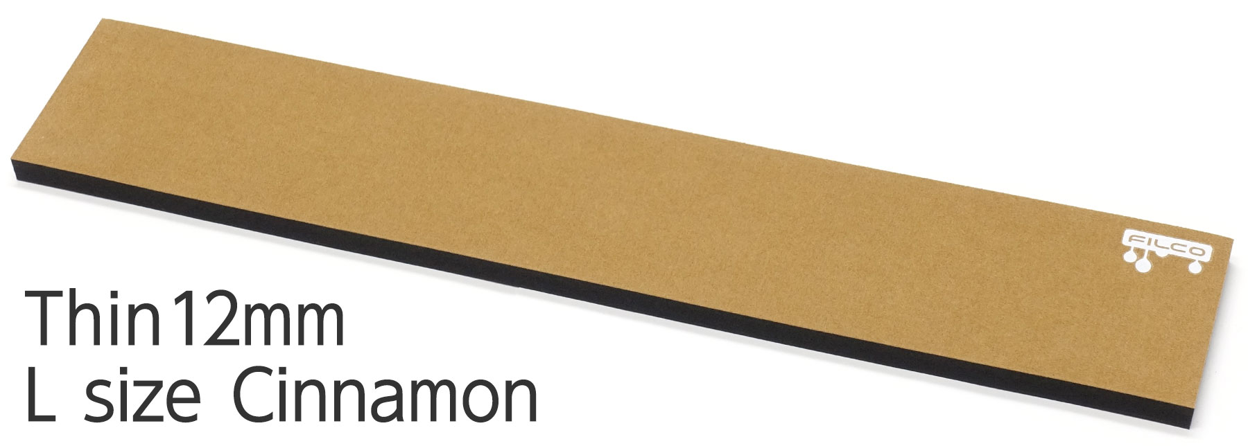 FILCO Majestouch Wrist Rest "Macaron" Thin 12mm / L size / Cinnamon