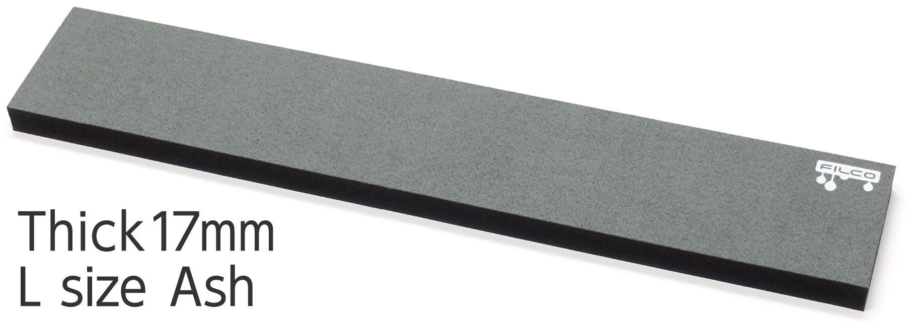 FILCO Majestouch Wrist Rest "Macaron" Thick 17mm / L size / Ash