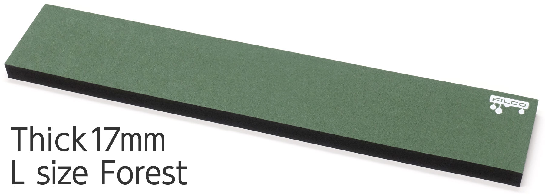 FILCO Majestouch Wrist Rest "Macaron" Thick 17mm / L size / Forest