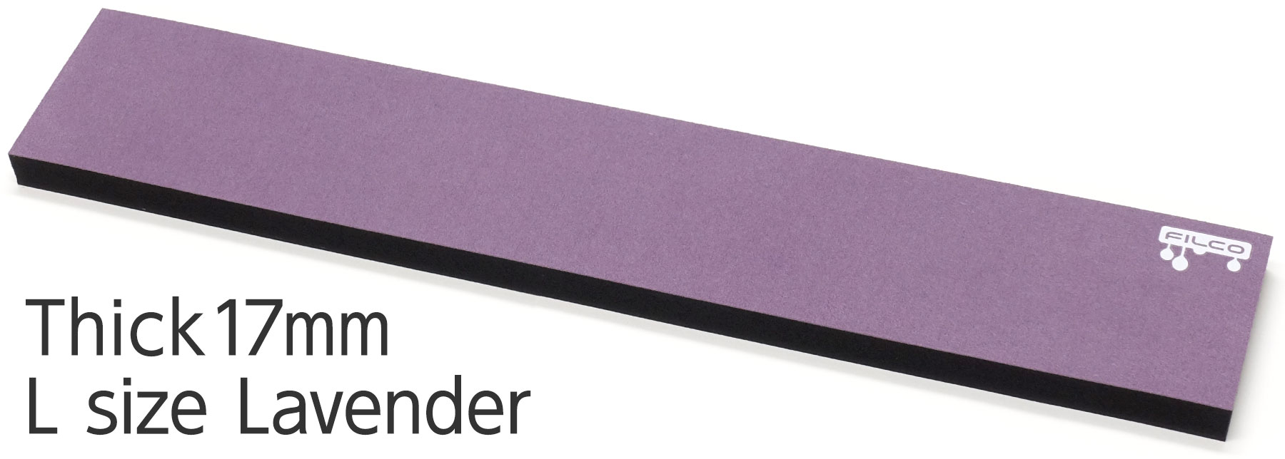 FILCO Majestouch Wrist Rest "Macaron" Thick 17mm / L size / Lavender