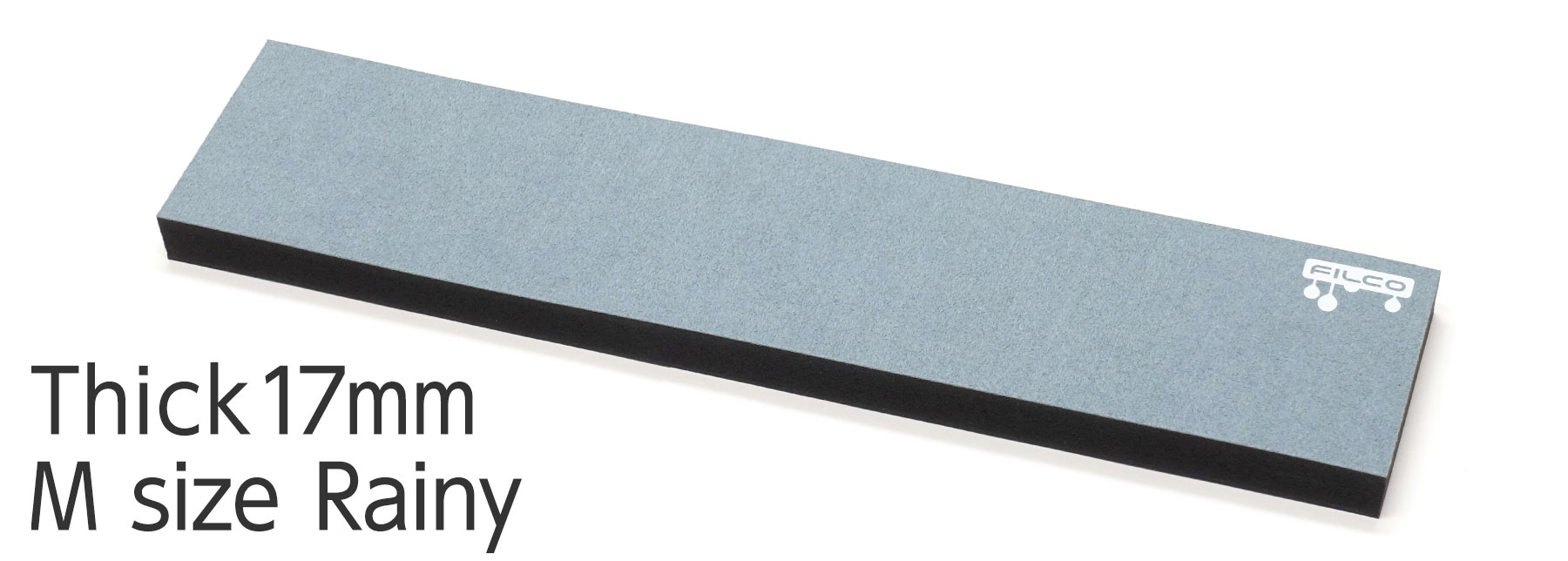 FILCO Majestouch Wrist Rest "Macaron" Thick 17mm / M size / Rainy