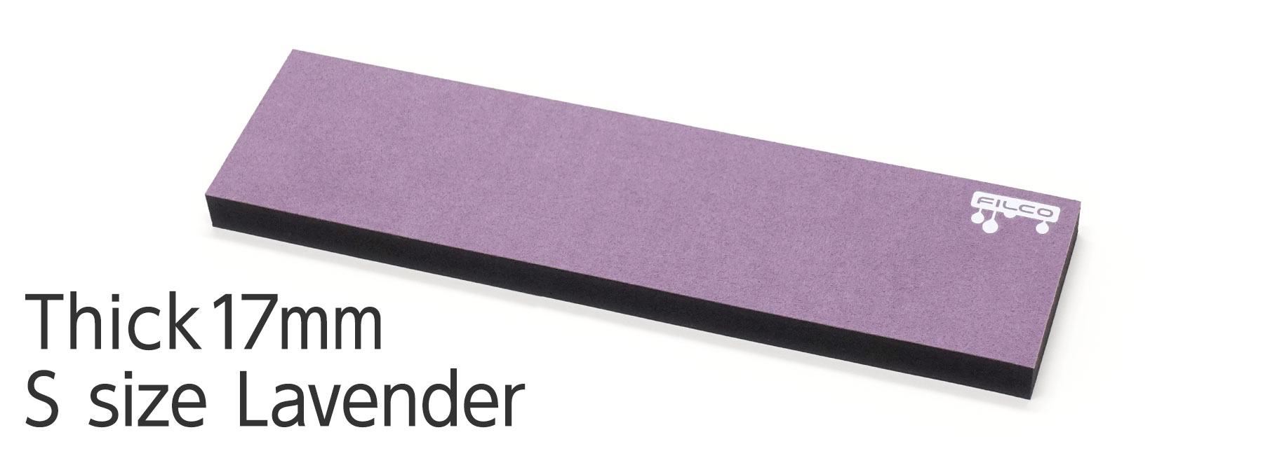 FILCO Majestouch Wrist Rest "Macaron" Thick 17mm / S size / Lavender