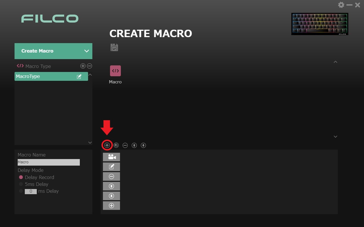 How to create macro files
