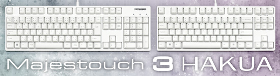 Majestouch 3 HAKUA